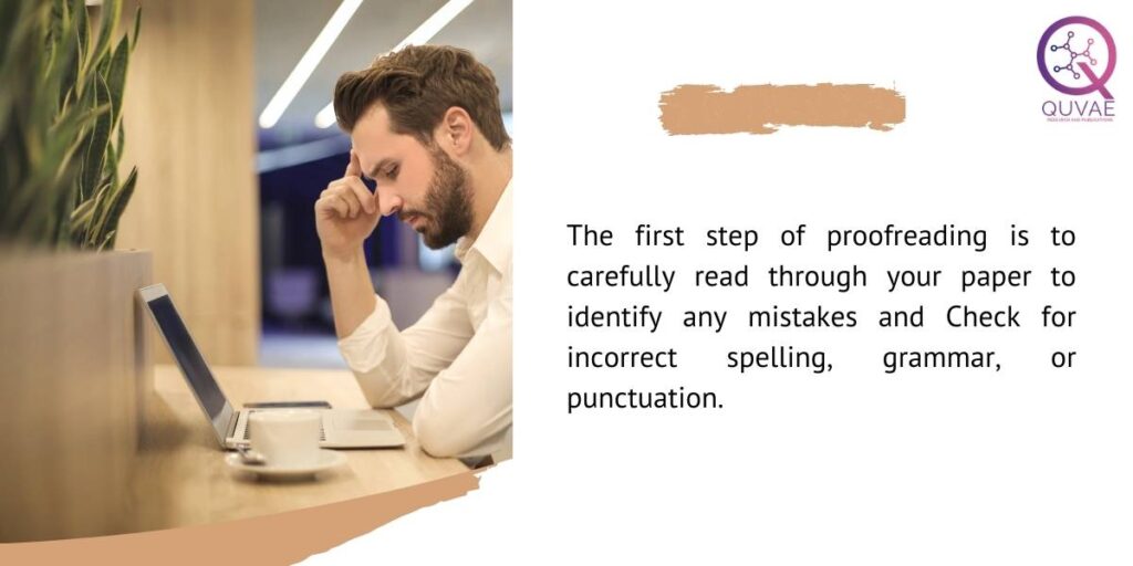 how to proofread a research paper